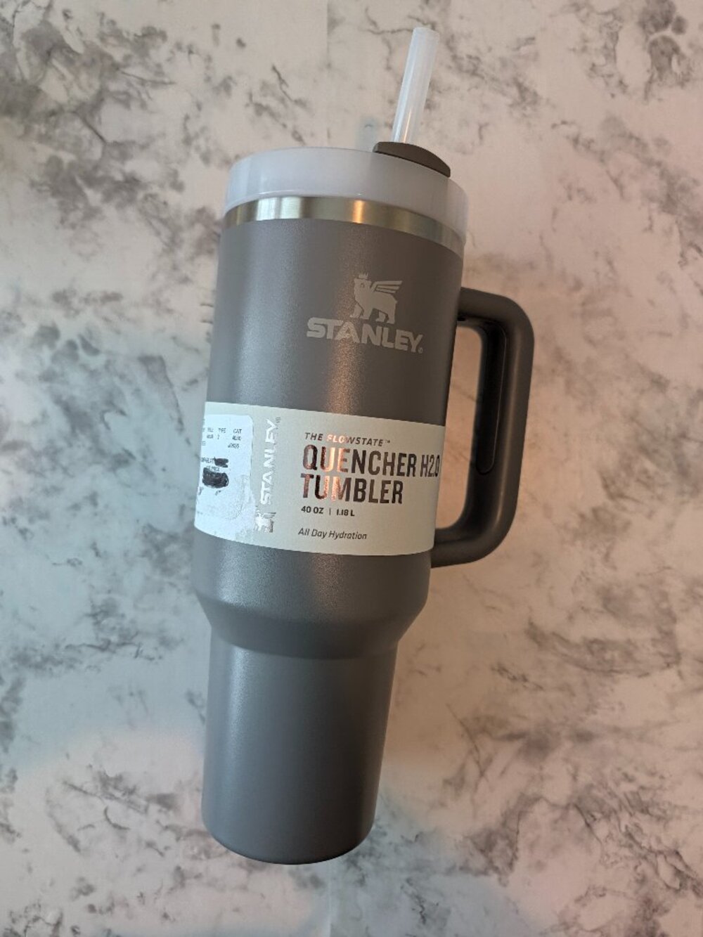 Stanley Tumbler 40oz Gray Stone NEW!